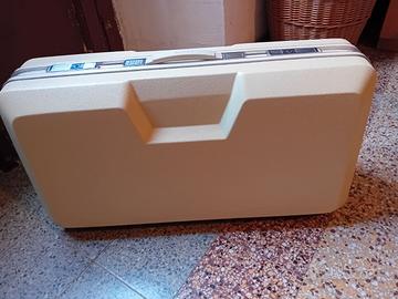 Valigia Patty Stars FIAT 126 bianco avorio vintage