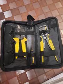 set pinza spella fili /crimpatrice e cacciavite