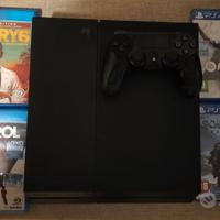 PlayStation 4 da 1 TB + 4 giochi