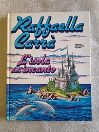 Libro Raffaella Carra' "l'isola dell'incanto" Nuov