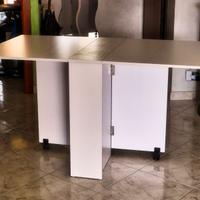 TAVOLO PIEGHEVOLE CHIUDIBILE 6 POSTI