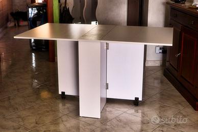 TAVOLO PIEGHEVOLE CHIUDIBILE 6 POSTI