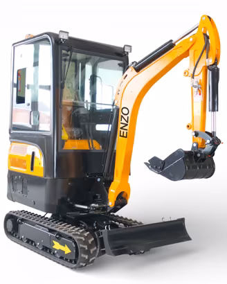 MINI ESCAVATORE ENZO HT-20 PRO - DIESEL 18,4 KW, C