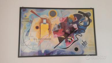 Quadro con stampa Kandinsky incorniciato