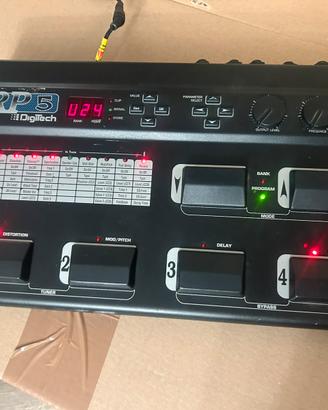 pedaliera per chitarra DIGITECH RP5