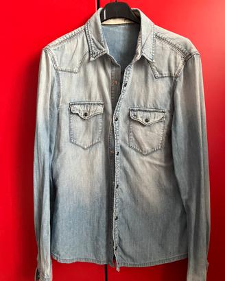 Camicia jeans regenerate mangano s/m
