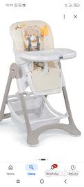 seggiolone bimbo pappa 