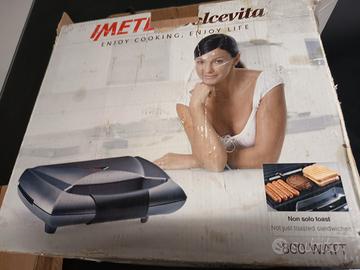 Imetec tostiera/bistecchiera 