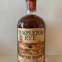 Templeton Rye Whiskey Signature Reserve 6 years