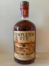Templeton Rye Whiskey Signature Reserve 6 years