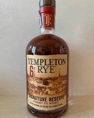 Templeton Rye Whiskey Signature Reserve in sconto