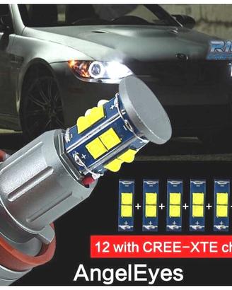 KIT LAMPADE OCCHI ANGEL LED 120W BMW E90 E92 X5 E7