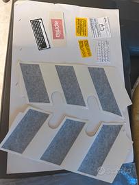 Adesivi  decalco Aprilia SR Romboni