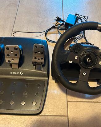 Volante + pedaliera Logitech G920 – Xbox / PC