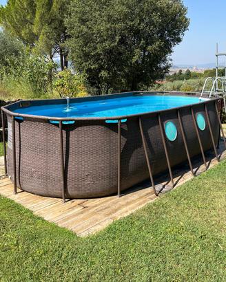 piscina ovale bestway 549x274x122