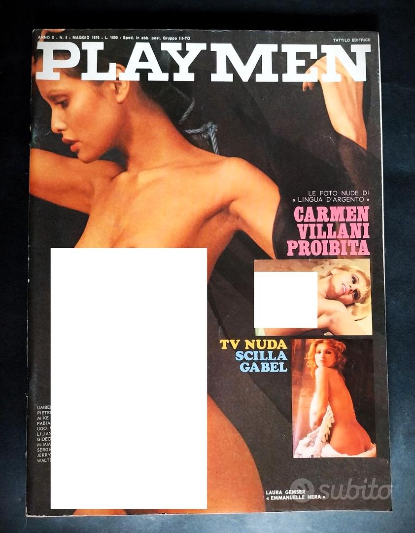 PLAYMEN MAGGIO 1976 - LAURA GEMSER CARMEN VILLANI - Libri e Riviste In  vendita a Roma