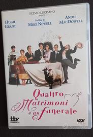DVD Quattro matrimoni e un funerale 