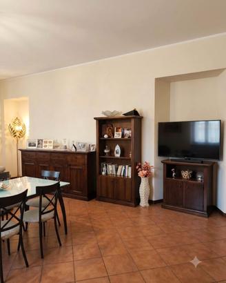 Set Mobili Soggiorno Classico In Legno Massello 