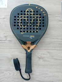 Padel Black Crown Patron Gold