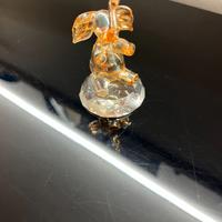ELEFANTINO IN VETRO MURANO ORO CON BASE
