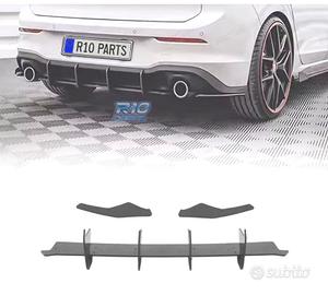 ESTENSIONE DIFFUSORE VOLKSWAGEN VW GOLF 8 GTI