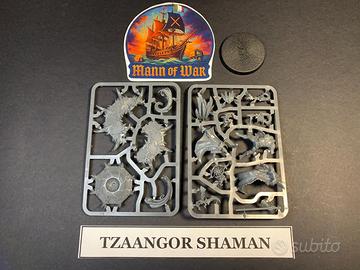 x1 Tzaangor Sciamano Chaos Thousand Sons Warhammer