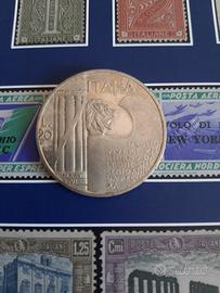 Moneta 20 Lire Regno D'Italia Benito Mussolini