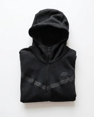 Felpa Nike Tech Fleece Originale - Total Black