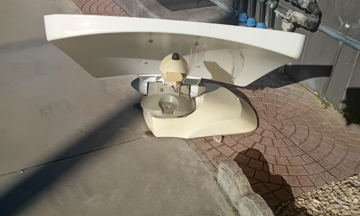 Parabola con centralina, mobilsat