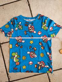 Maglietta T-shirt Super Mario x bambino