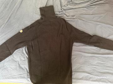 Maglione Moncler originale blu scuro collo alto