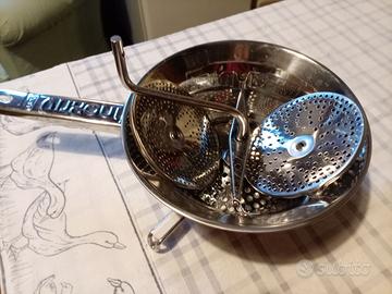 passapomodoro/pasaverdura acciaio inox