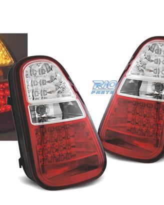 FANALI MINI COOPER R50 R52 R53 04-06 LED ROSSO CHI