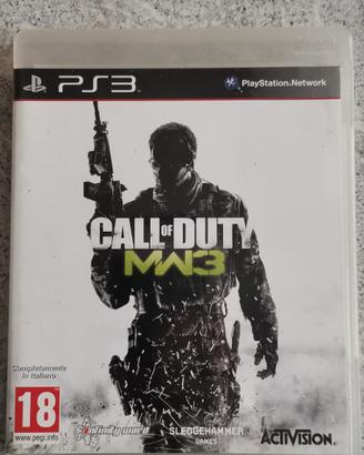 Gioco ps3 Mw3