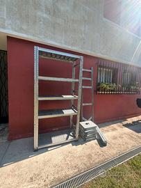 Scaffale per garage o azienda in ferro