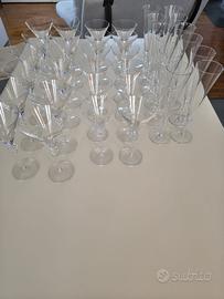 Servizio bicchieri in cristallo STJ