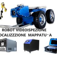 Robot videoispezione con mappatura