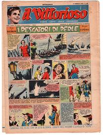 FUMETTI "IL VITTORIOSO" 1950 (Anno XIV) 25 numeri