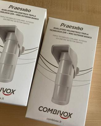 Rivelatore volumetrico outdoor 3Tch Combivox