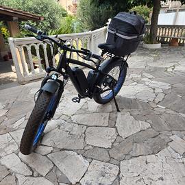 bici con ruote grandi 2000wat 2 motori elettrici 