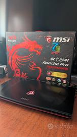Laptop MSI ge62vr 7rf Apache Pro