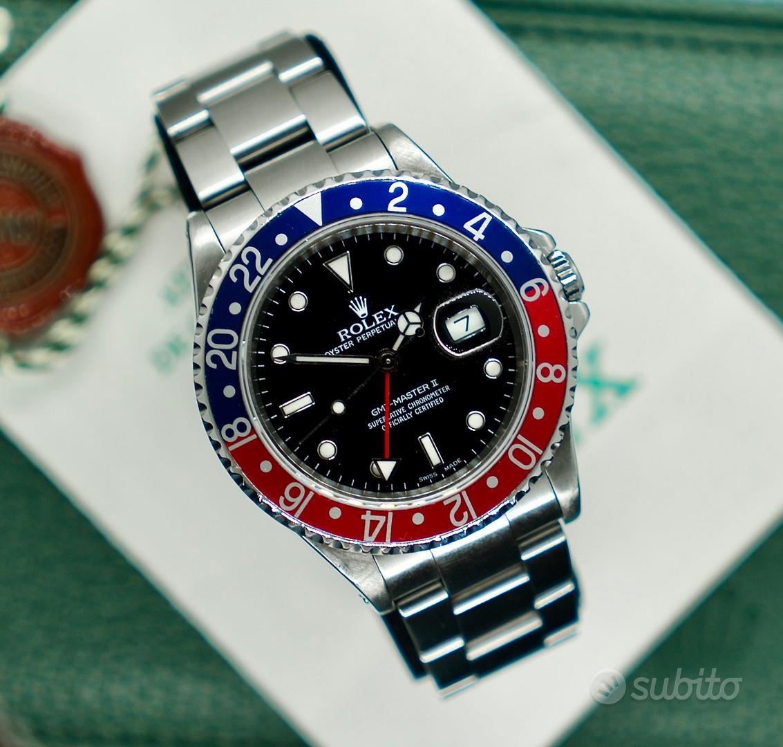 Rolex Gmt Master II Ref. 16710 Pepsi Full Set Abbigliamento e Accessori In vendita a Padova