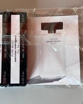 NARCISO RODRIGUEZ PURE MUSC, profumini donna 0,6ML