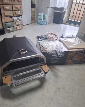 Forno Pizza a Gas BBQ per Barbecue –NUOVO con Pi