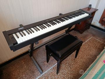 Pianoforte Digitale Korg SP-100 + Supporto 

