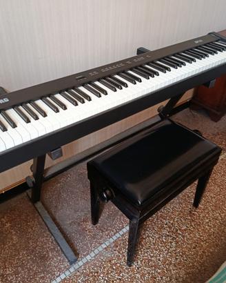 Pianoforte Digitale Korg SP-100 + Supporto 

