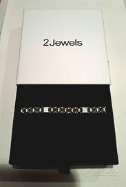 Bracciale uomo " 2 Jewels " .