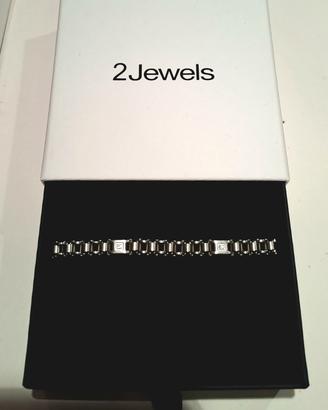 Bracciale uomo " 2 Jewels " .