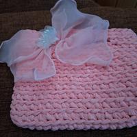 borsa bimba fatta ad uncinetto