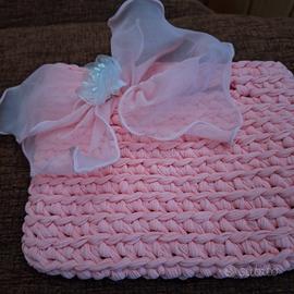 borsa bimba fatta ad uncinetto